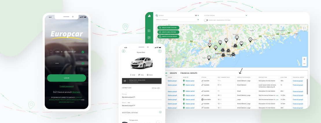 A Digital Platform for Car Rental